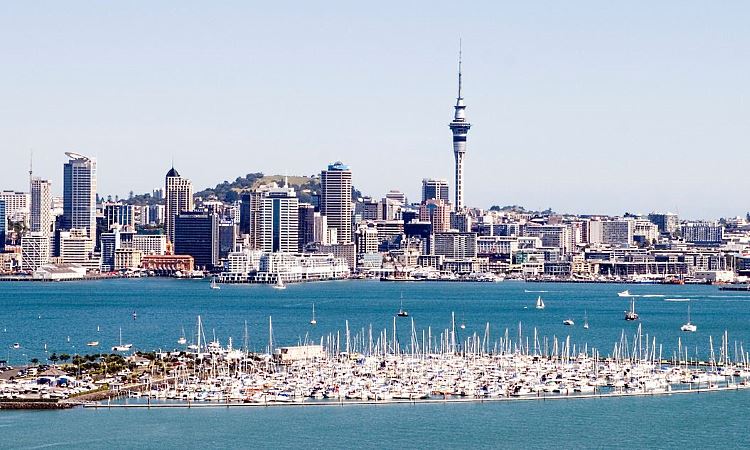 New Zealand sights - the city of Auckland