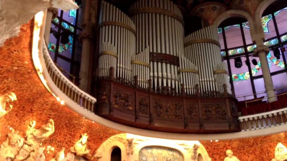 Дворец каталонской музыки - достопримечательности Барселоны