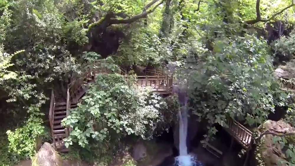 Turgut waterfall - the sights of Marmaris