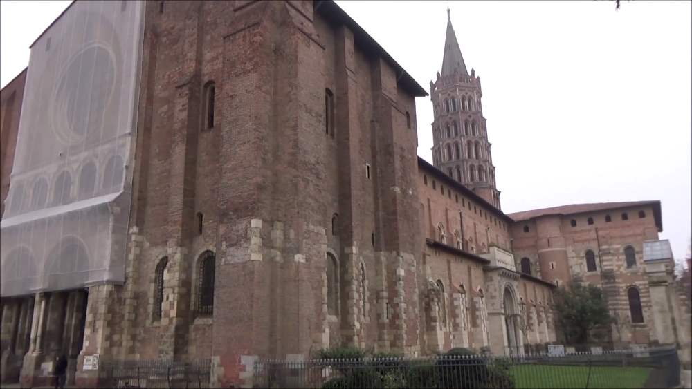 Saint-Sernin Basilica in Toulouse