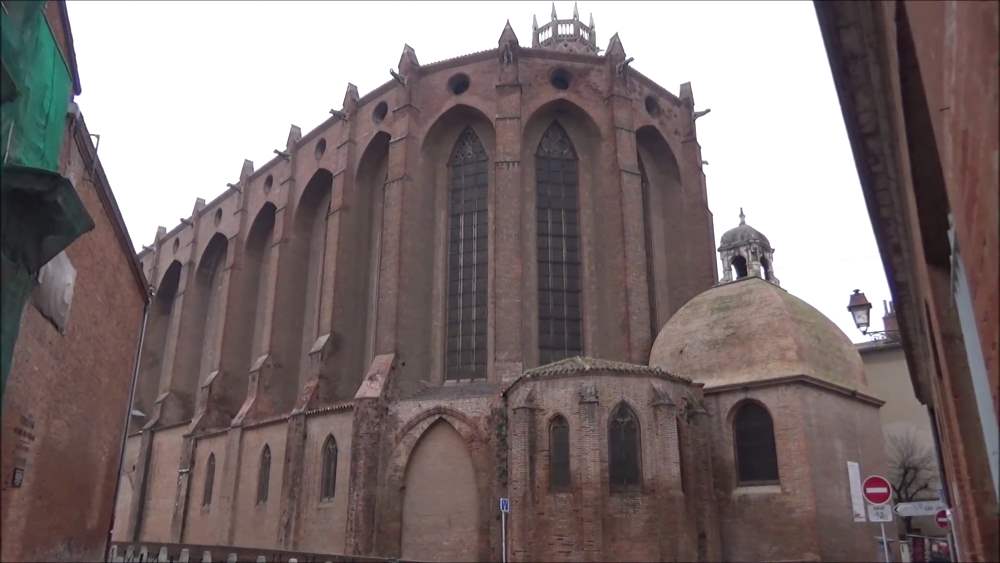 Jacobean Church in Toulouse (France)