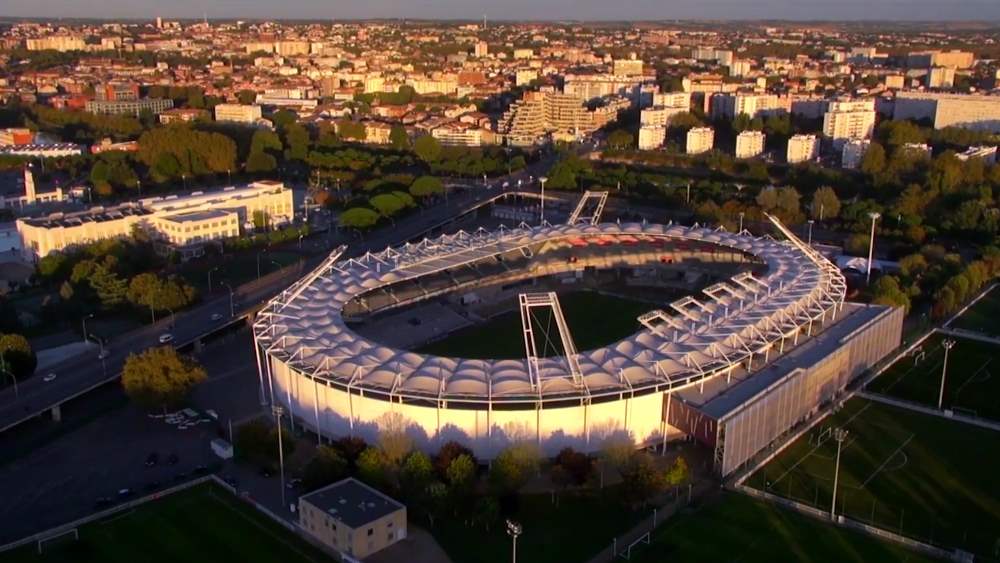 The main stadium in Toulouse (France)
