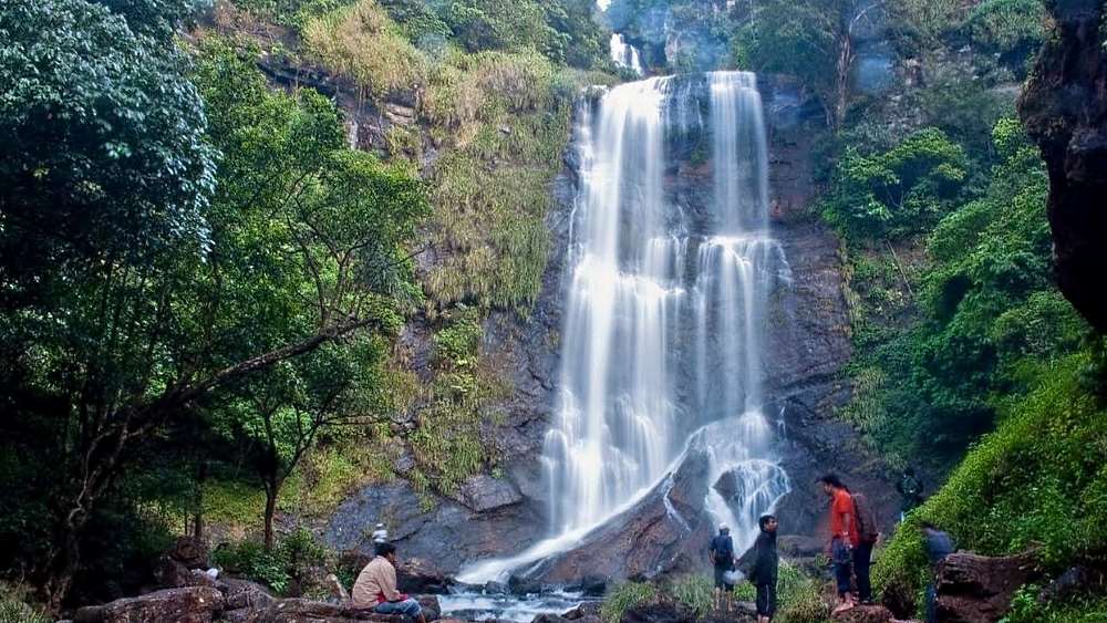 Dudhsagar waterfall on the map
