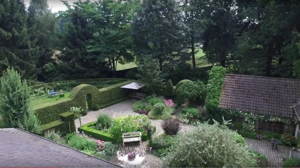 Dina Diferme Garden on the outskirts of Liège