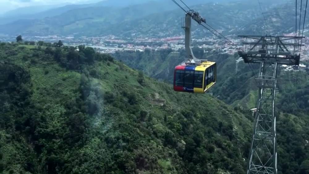 Aerial tramway in Mérida - Venezuela