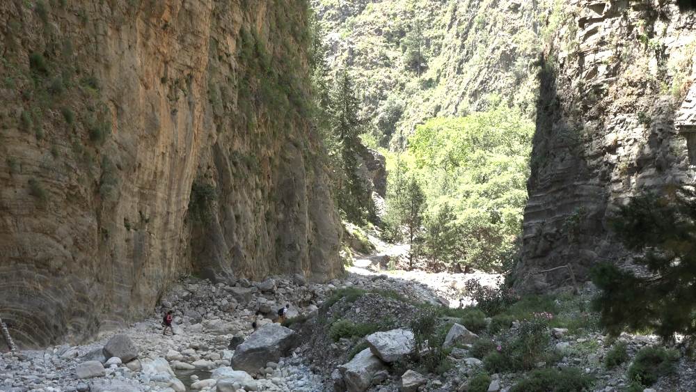 Natural attractions of Greece - Samaria Gorge