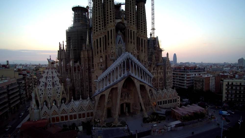 Gaudi's temple in Spain - Sagrada Familia
