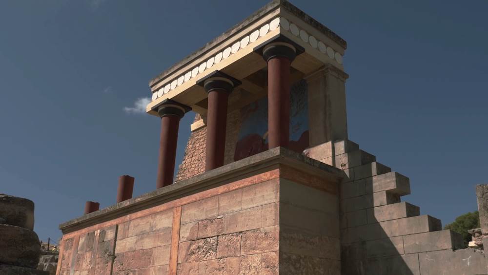 Famous Sights of the World - Palace of Knossos