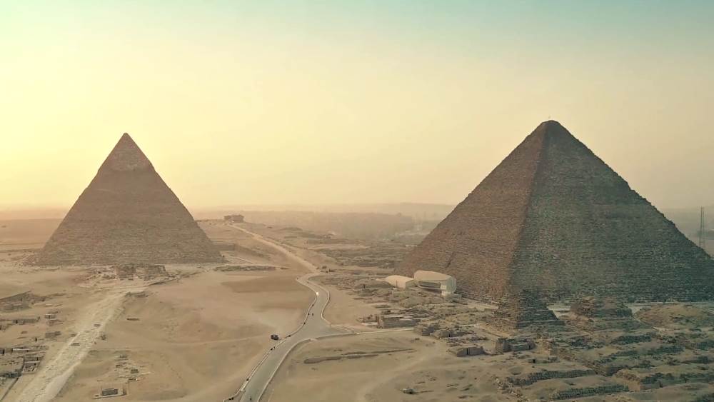 Необычные достопримечательности мира - Египетские пирамиды в Гизе
