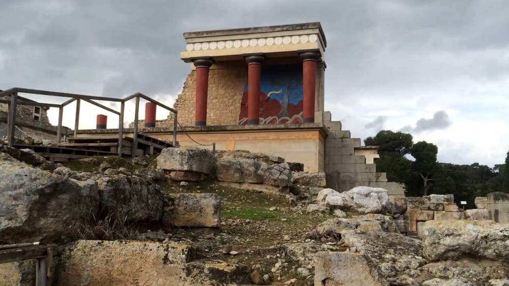 The Island of Crete - The Palace of Knossos