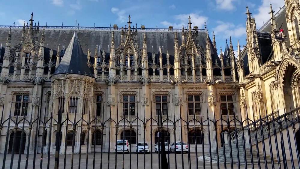 Palais de Justice in Rouen