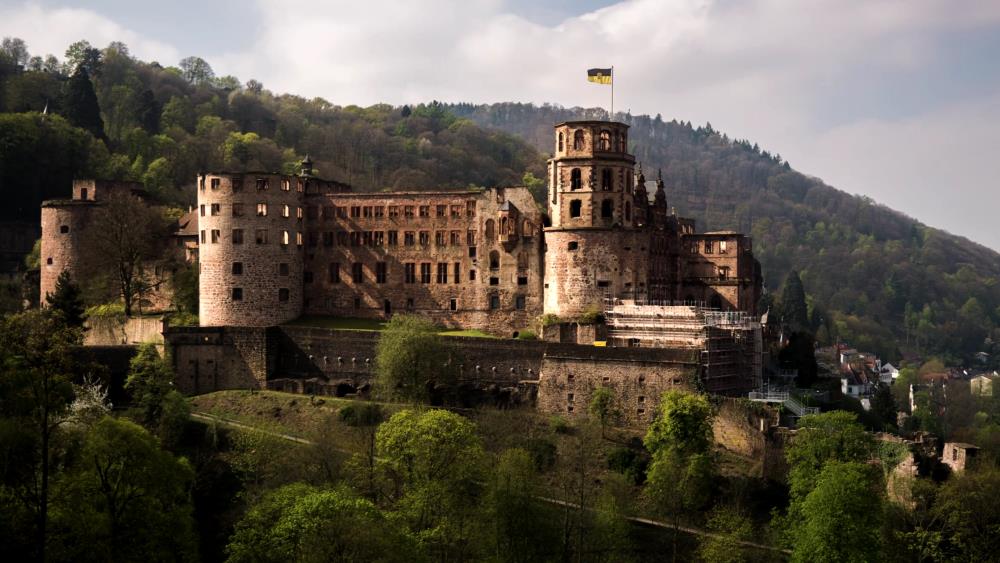 Гейдельбергский замок - фото и описание достопримечательностей Германии