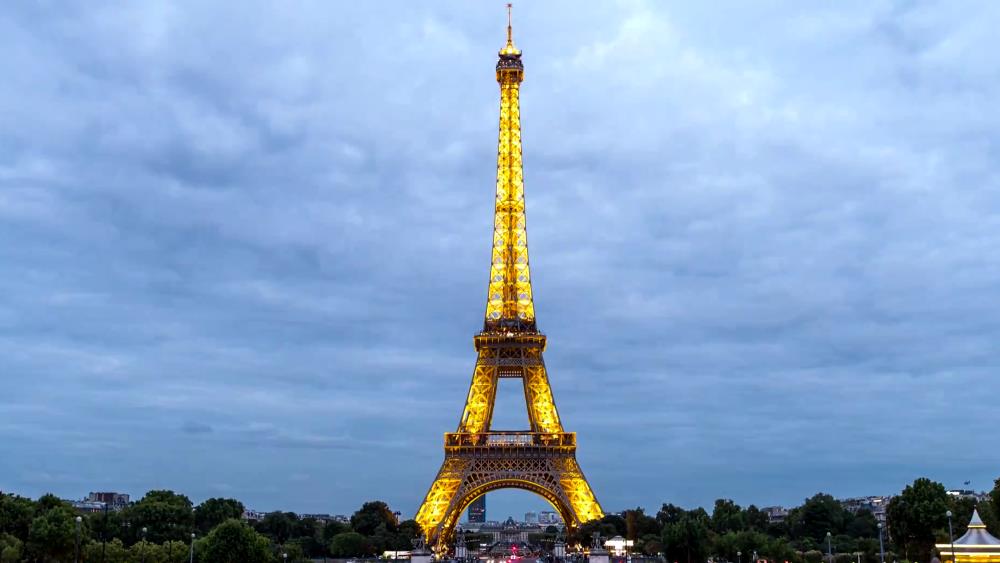 The Eiffel Tower in Paris - France