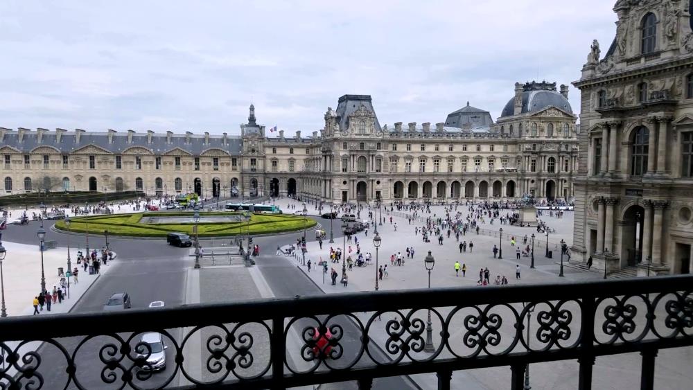 The Louvre Museum in France