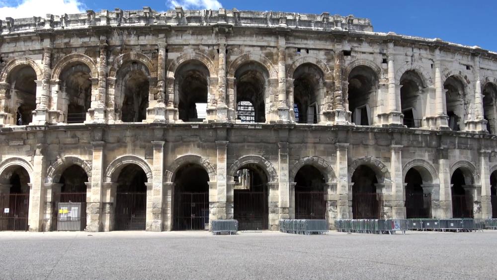 Amphitheater in Nîmes - France