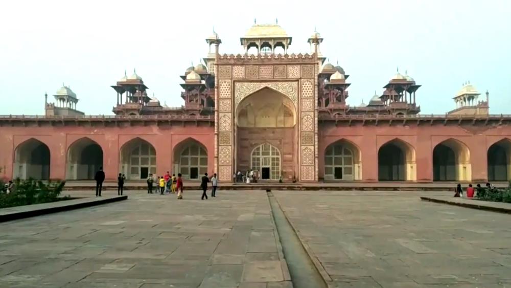 Akbar's Tomb in Sikandra - India