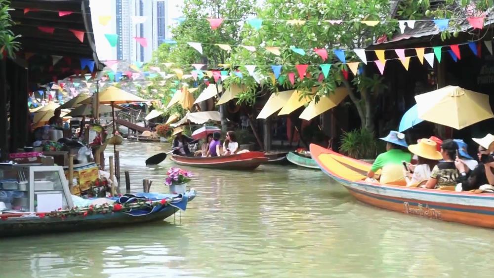 Floating Market in Pattaya