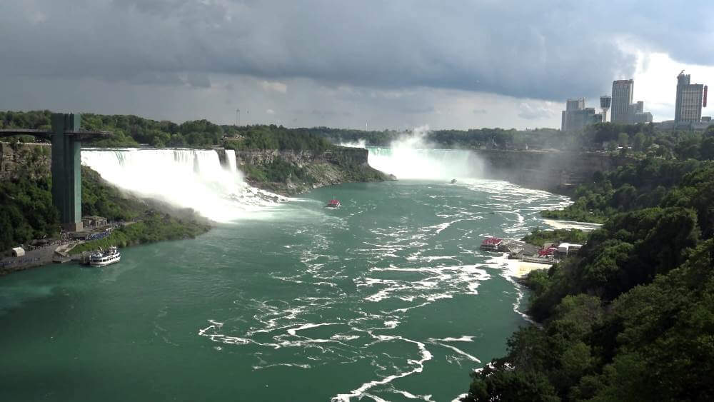 Популярные достопримечательности США - Ниагарский водопад