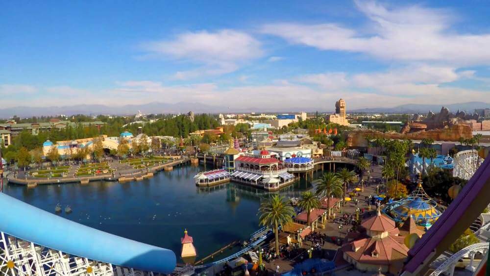 The most famous attractions in the U.S. - Disneyland in Anaheim