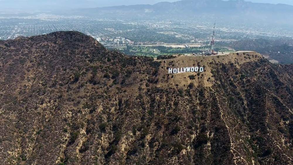 The Hollywood sign - U.S. landmarks known around the world