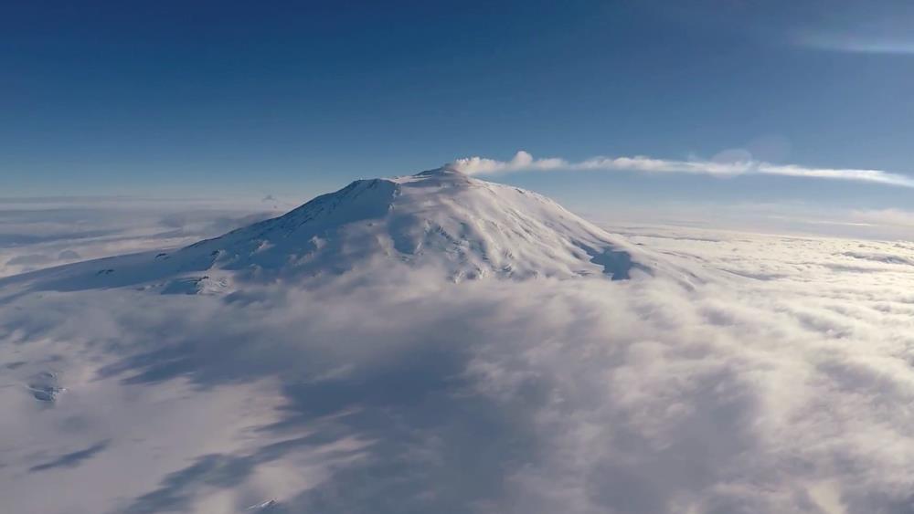 Вулкан Эребус - природные достопримечательности мира