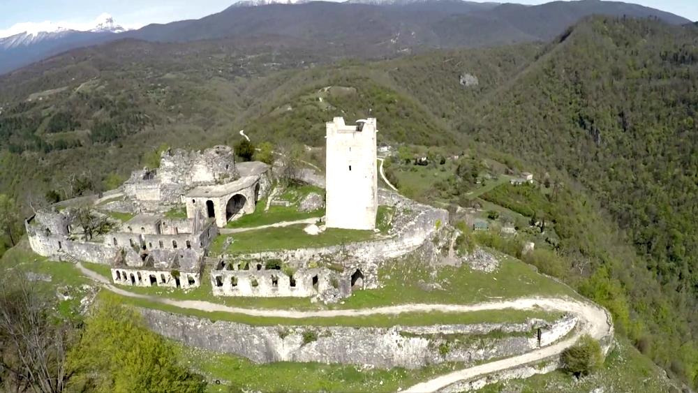 Anakopia Fortress - a landmark of New Athos