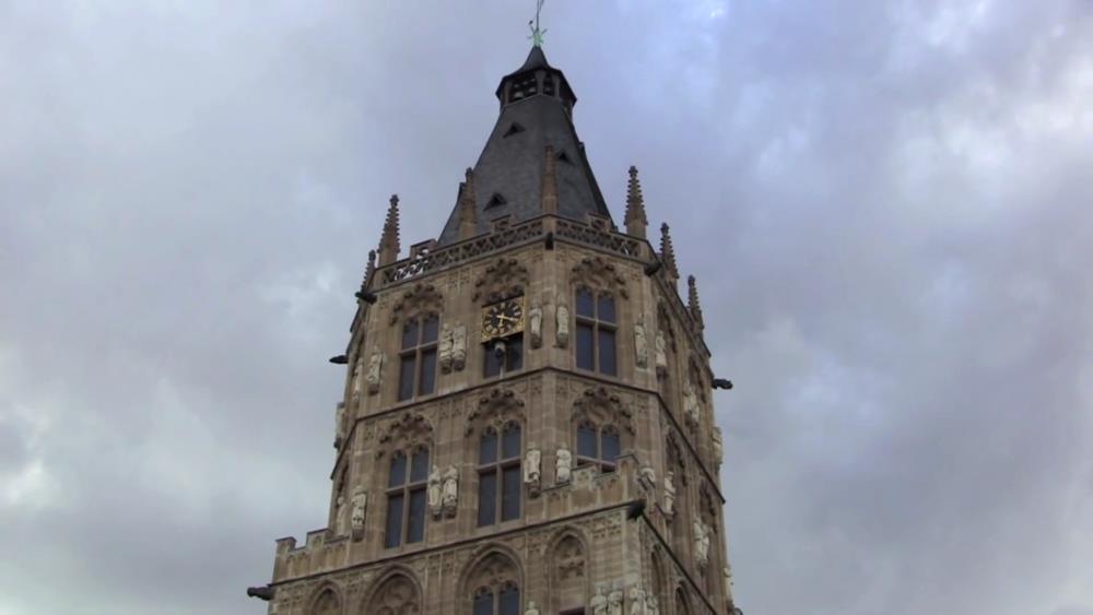 Cologne City Hall as a landmark