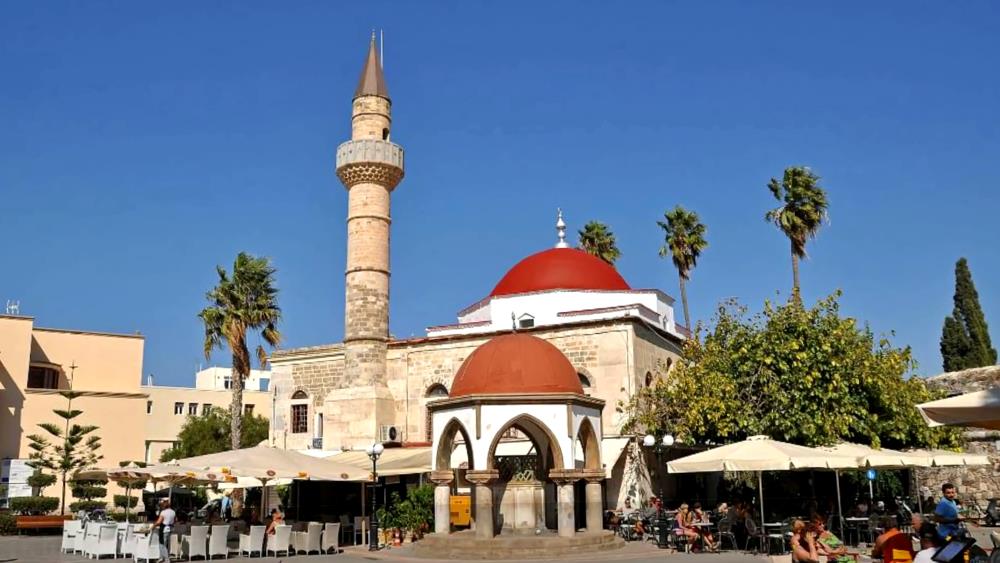 The Defterdar Mosque on Kos, Greece