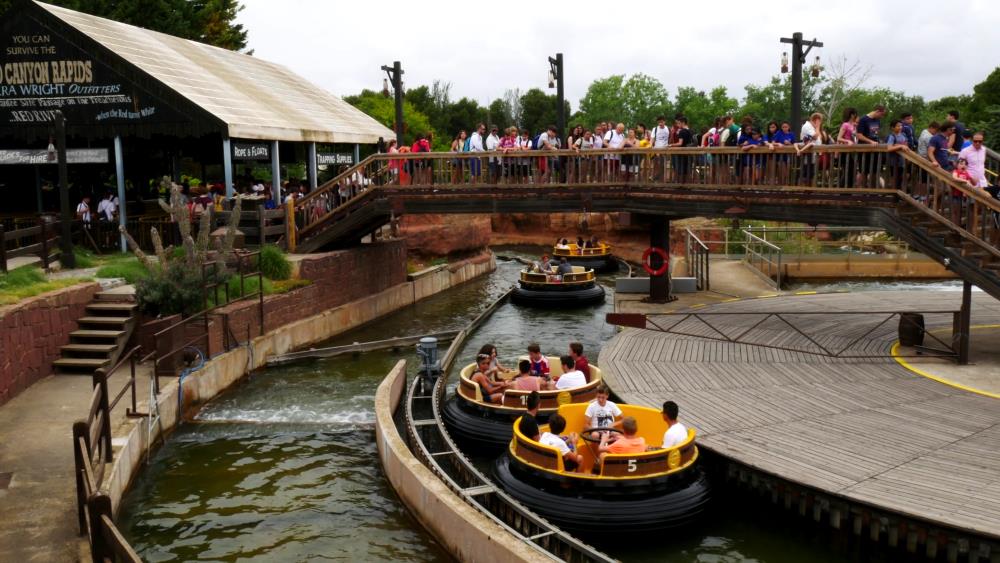 Port Aventura - a sightseeing attraction in Salou, Spain