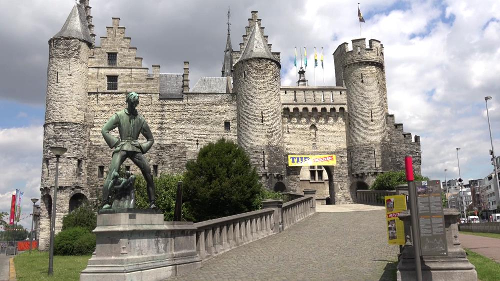 Sten Castle in Antwerp - Belgium