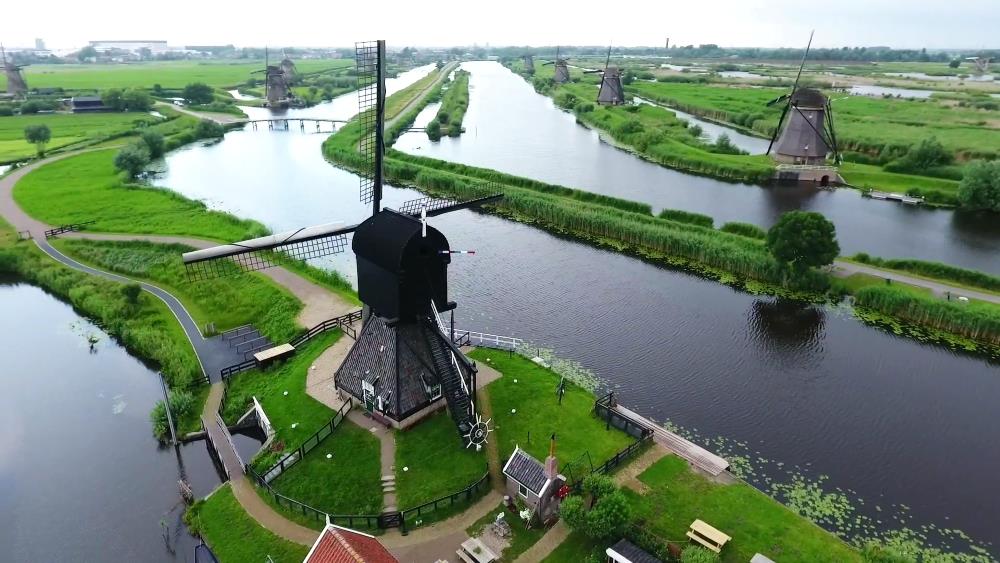 Ветряные мельницы Киндердейка - Нидерланды