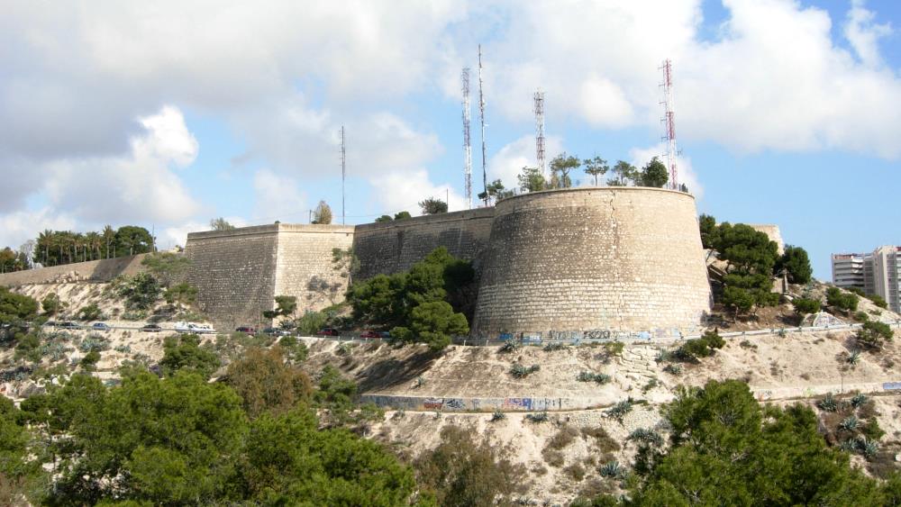 The Fortress of St. Fernando - a landmark on the outskirts of Alicante