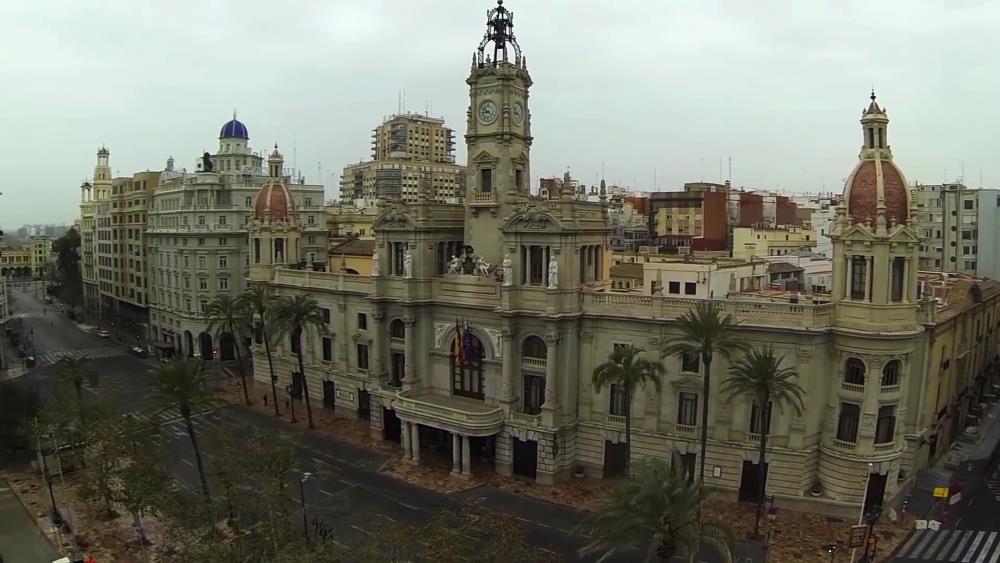 Valencia's architectural landmark City Hall