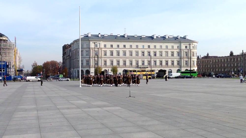 Marshal Józef Piłsudski Square in Warsaw