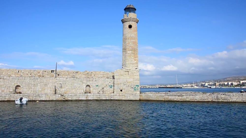 Lighthouse in Rethymno on Crete