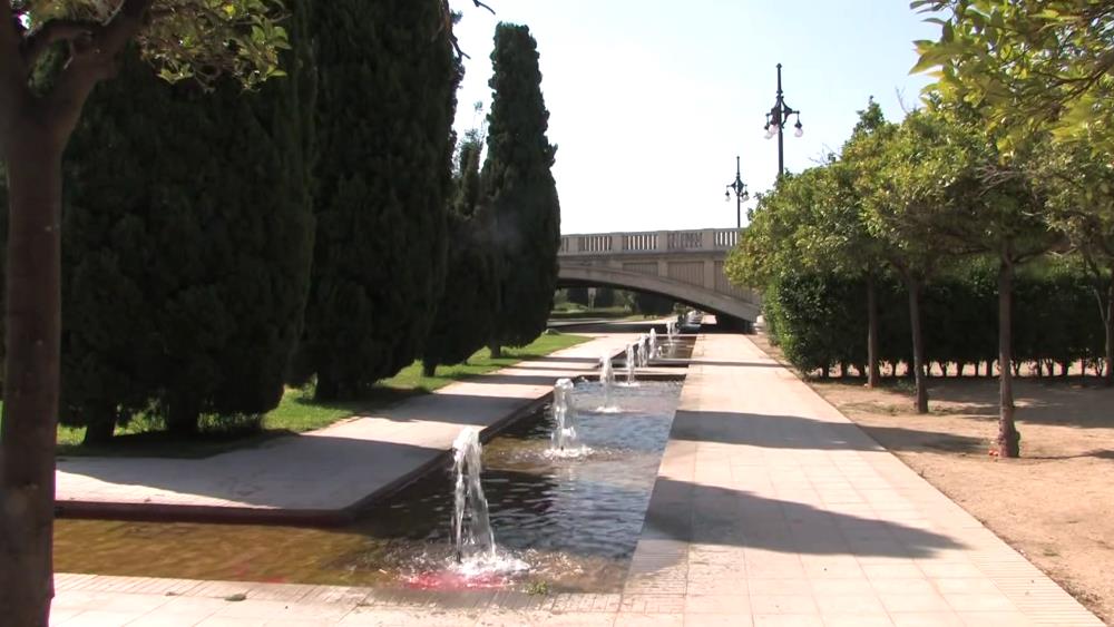 Парк «Сады Турии» в Валенсии