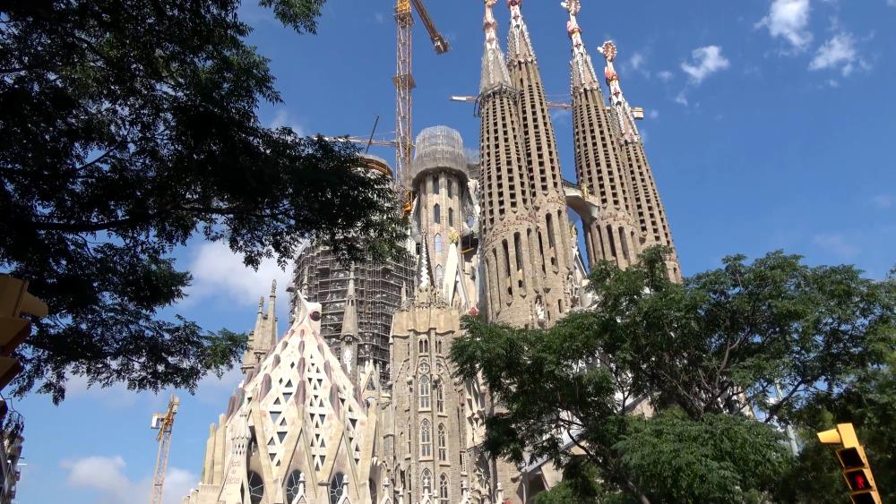Храм Sagrada Familia в Барселоне