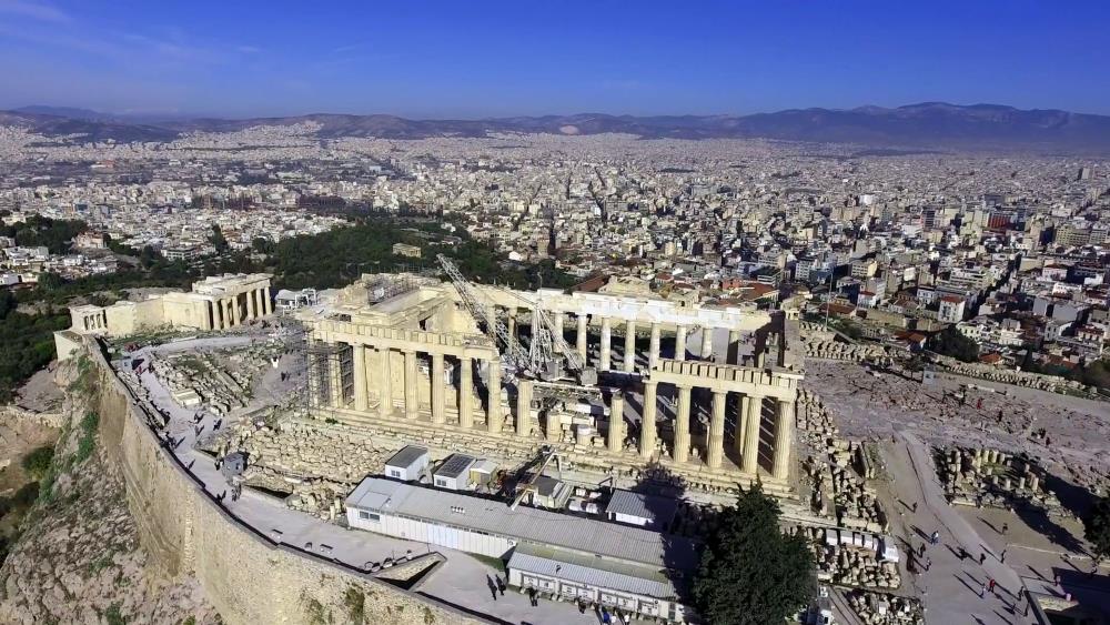 The main attraction of Athens - the Acropolis