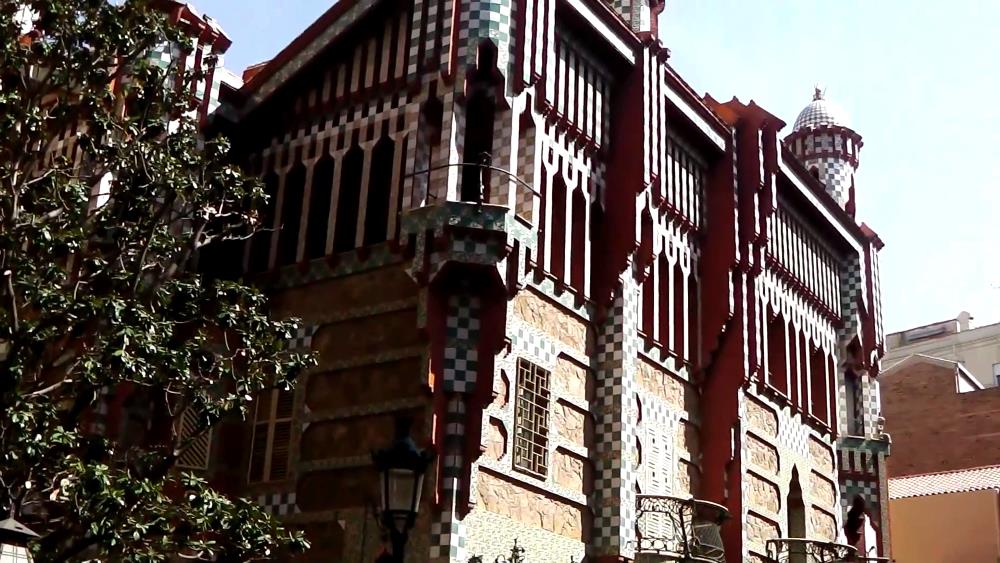 House of Vicens, built by architect Gaudi