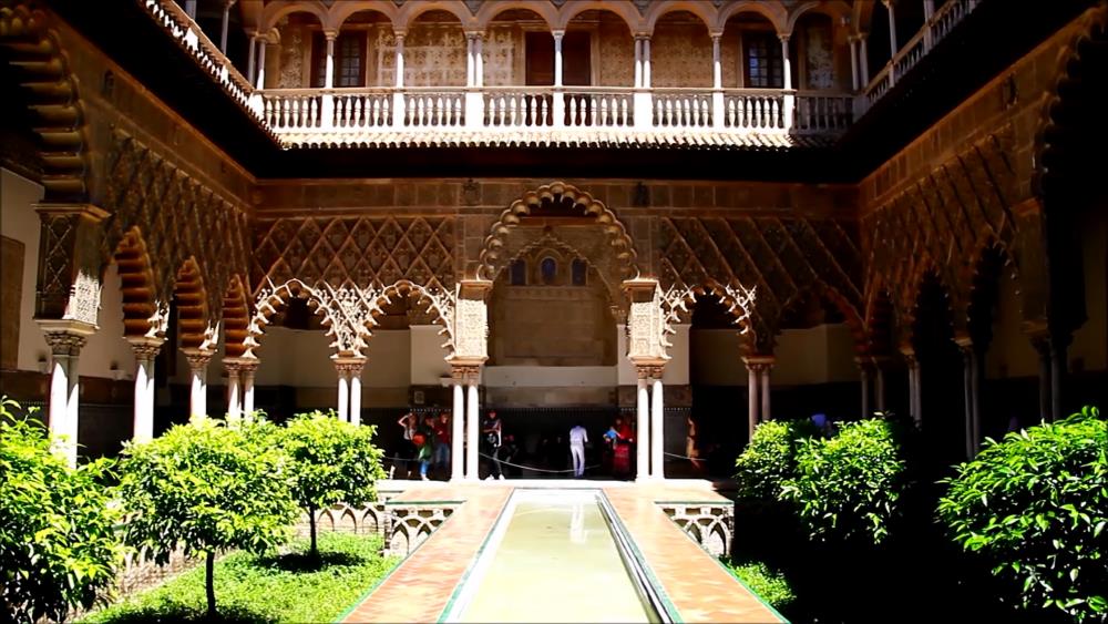 Be sure to see the Alcázar of Seville.