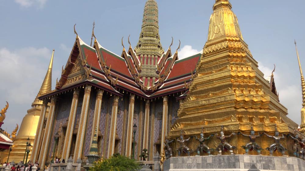 The Temple of the Emerald Buddha in Bangkok
