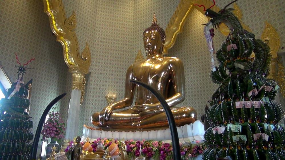 Golden Buddha Temple in Bangkok