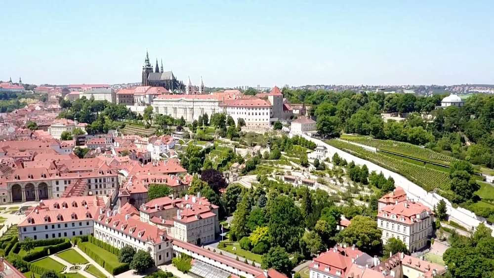 Красивейший Пражский град в столице Чехии