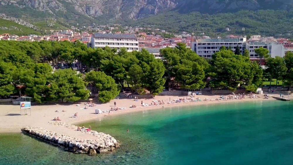 The picturesque Makarska Riviera in Croatia
