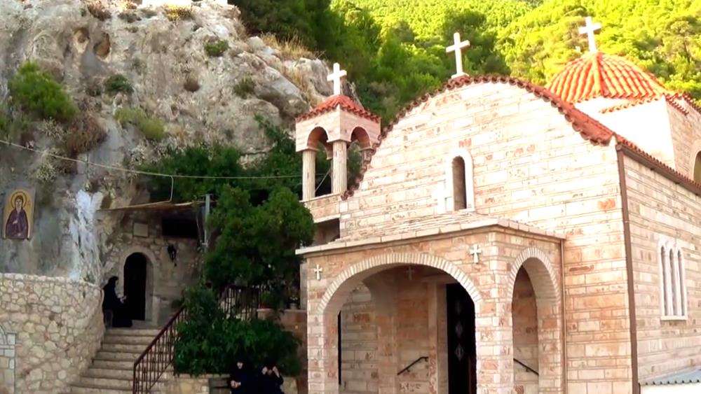 Monastery of Agios Potapios - photos and description of places of interest in the Peloponnese