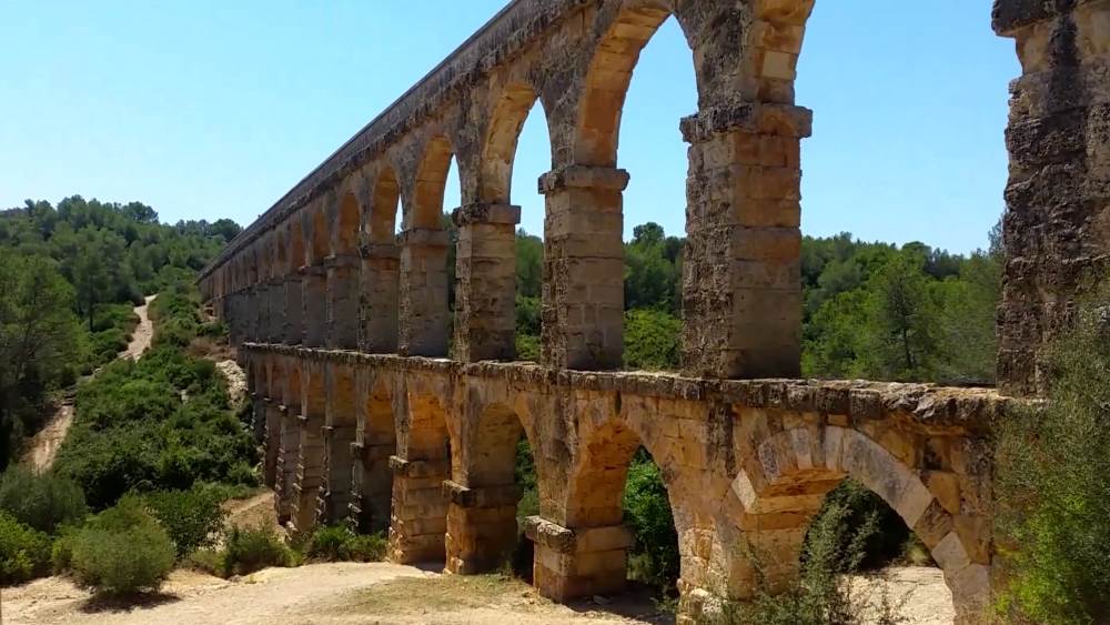 Roman Aqueduct in Tarragona