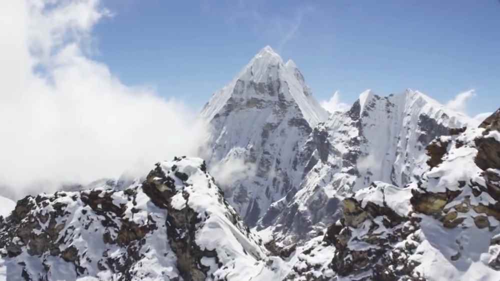 The Incredible Ridge of the Himalayan Mountains