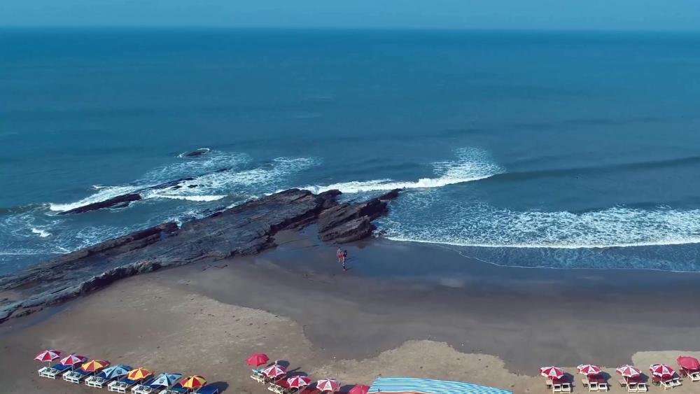 Beaches of North Goa in India