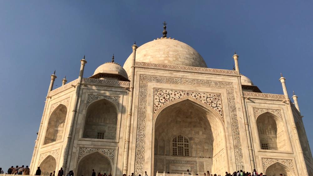 Architectural features of the Taj Mahal - India