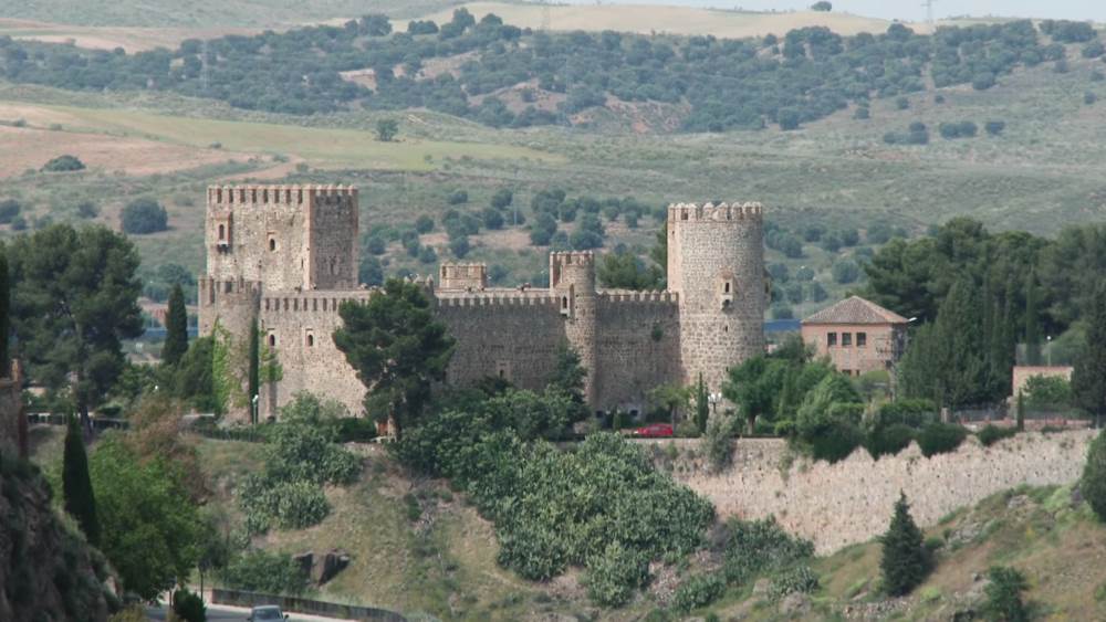 Старинный замок Сан-Сервандо (Толедо, Испания)